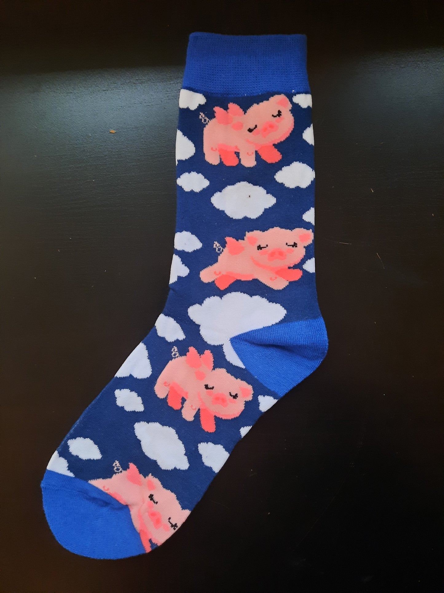 Pink piggy socks