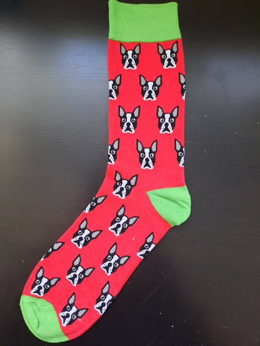 Boston Terrier Socks