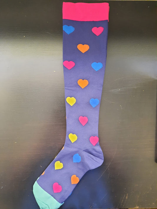 Compression Socks - Hearts