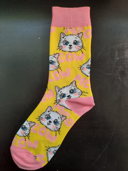 Meow Cat Socks