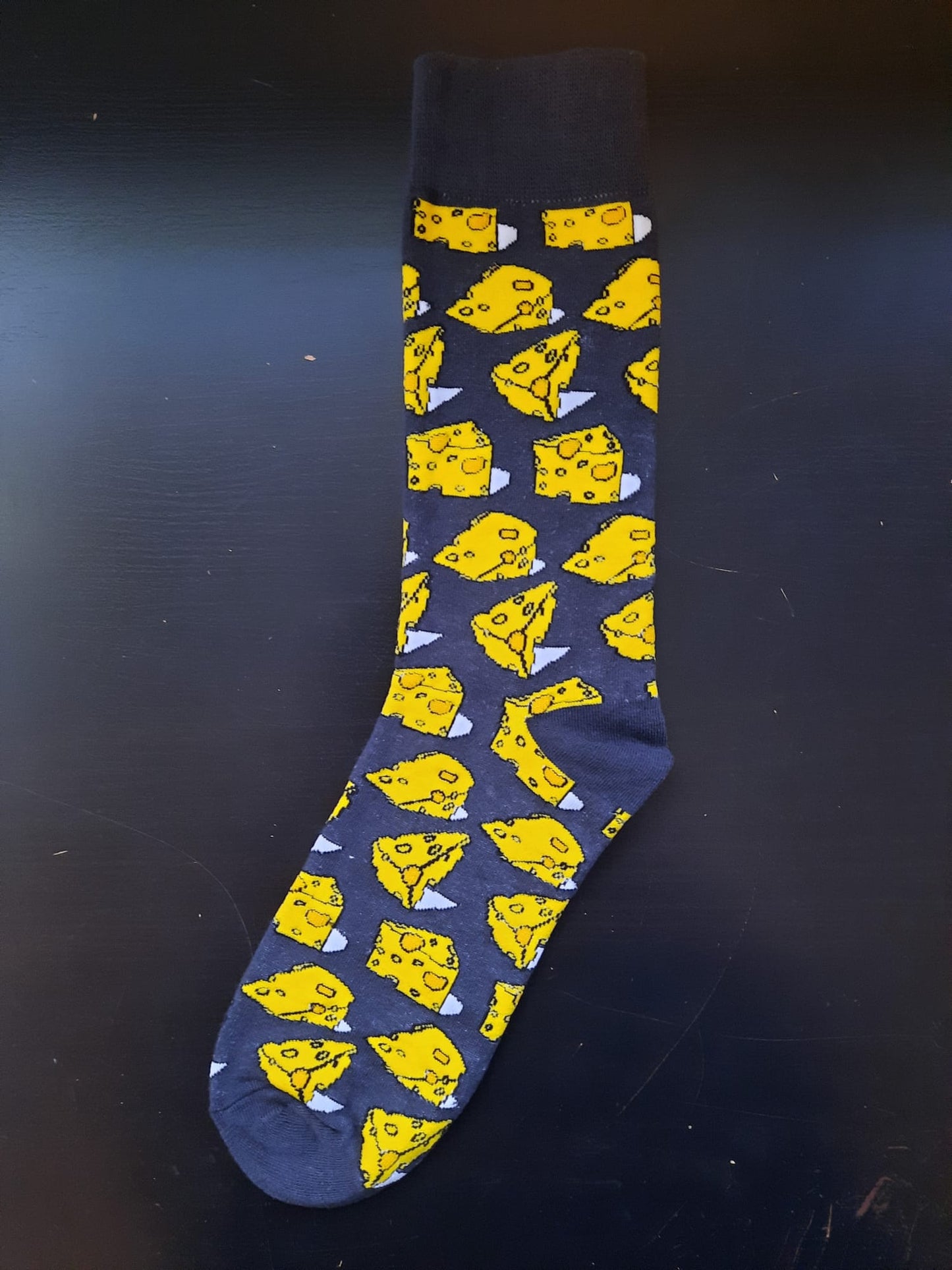 Yellow Cheese Socks